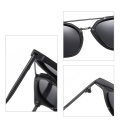 2020 new arrivals retro fashion polarized shades custom designer luxury custom Logo metal  sunglasses women men 3310